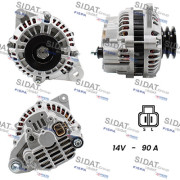 A12MH0220A2 SIDAT alternátor A12MH0220A2 SIDAT