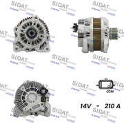 A12MH0424A2 SIDAT alternátor A12MH0424A2 SIDAT