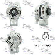A12MH0660A2 SIDAT alternátor A12MH0660A2 SIDAT