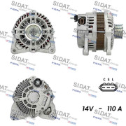 A12MH0693A2 SIDAT alternátor A12MH0693A2 SIDAT