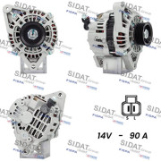 A12MH0694A2 SIDAT alternátor A12MH0694A2 SIDAT