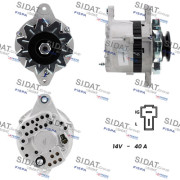 A12MH0707A2 SIDAT alternátor A12MH0707A2 SIDAT