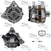 A12MH0809 SIDAT alternátor A12MH0809 SIDAT