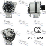 A12ML0100A2 SIDAT alternátor A12ML0100A2 SIDAT
