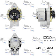 A12ML0595A2 SIDAT alternátor A12ML0595A2 SIDAT