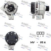 A12ML0596 SIDAT alternátor A12ML0596 SIDAT