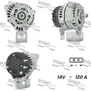A12ML1085A2 SIDAT alternátor A12ML1085A2 SIDAT