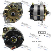 A12VA0264 SIDAT alternátor A12VA0264 SIDAT