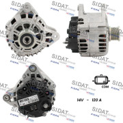 A12VA0299 SIDAT alternátor A12VA0299 SIDAT