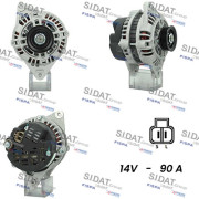A12VA0360A2 SIDAT alternátor A12VA0360A2 SIDAT