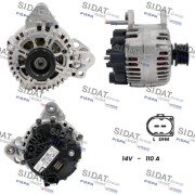 A12VA0400 SIDAT alternátor A12VA0400 SIDAT