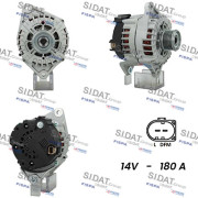 A12VA0408A2 SIDAT alternátor A12VA0408A2 SIDAT