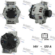 A12VA0462A2 SIDAT alternátor A12VA0462A2 SIDAT