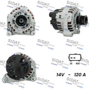 A12VA0505 SIDAT alternátor A12VA0505 SIDAT