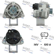 A12VA0506A2 SIDAT alternátor A12VA0506A2 SIDAT