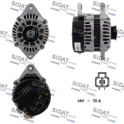 A12VA0525A2 SIDAT alternátor A12VA0525A2 SIDAT
