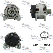 A12VA0531A2 SIDAT alternátor A12VA0531A2 SIDAT