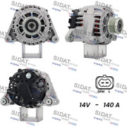 A12VA0647A2 SIDAT alternátor A12VA0647A2 SIDAT