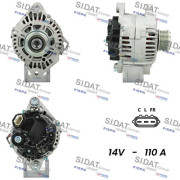 A12VA0676 SIDAT alternátor A12VA0676 SIDAT
