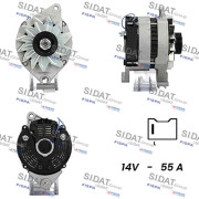 A12VA0797A2 SIDAT alternátor A12VA0797A2 SIDAT