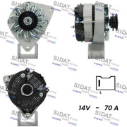 A12VA0798A2 SIDAT alternátor A12VA0798A2 SIDAT