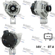 A12VA0805A2 SIDAT alternátor A12VA0805A2 SIDAT
