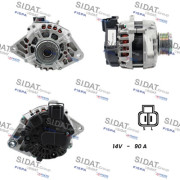A12VA0820A2 SIDAT alternátor A12VA0820A2 SIDAT