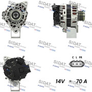 A12VA0822A2 SIDAT alternátor A12VA0822A2 SIDAT