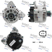 A12VA0846A2 SIDAT alternátor A12VA0846A2 SIDAT