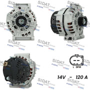 A12VA0888A2 SIDAT alternátor A12VA0888A2 SIDAT