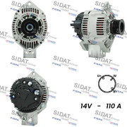 A12VA1018A2 SIDAT alternátor A12VA1018A2 SIDAT