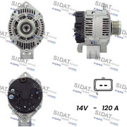 A12VA1023A2 SIDAT alternátor A12VA1023A2 SIDAT