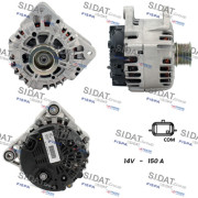 A12VA1027 SIDAT alternátor A12VA1027 SIDAT