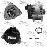 A12VA1240 SIDAT alternátor A12VA1240 SIDAT