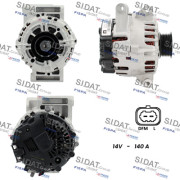 A12VA1268 SIDAT alternátor A12VA1268 SIDAT