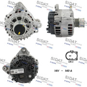 A12VA1269 SIDAT alternátor A12VA1269 SIDAT