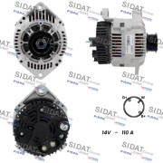 A12VA1291A2 SIDAT alternátor A12VA1291A2 SIDAT