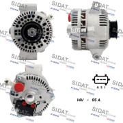 A12VS1274A2 SIDAT alternátor A12VS1274A2 SIDAT