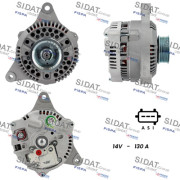 A12VS1278A2 SIDAT alternátor A12VS1278A2 SIDAT