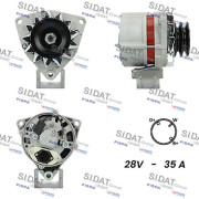 A24BH0003A2 SIDAT alternátor A24BH0003A2 SIDAT