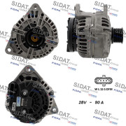 A24BH0026 SIDAT alternátor A24BH0026 SIDAT