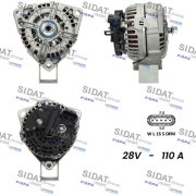 A24BH0043 SIDAT alternátor A24BH0043 SIDAT