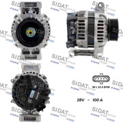 A24BH0053 SIDAT alternátor A24BH0053 SIDAT