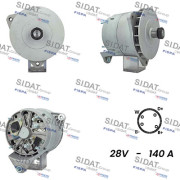 A24BH0080A2 SIDAT alternátor A24BH0080A2 SIDAT