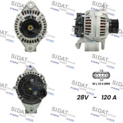 A24BH0085 SIDAT alternátor A24BH0085 SIDAT
