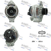 A24BH0090 SIDAT alternátor A24BH0090 SIDAT
