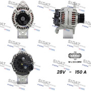 A24BH0091 SIDAT alternátor A24BH0091 SIDAT