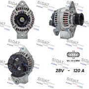 A24BH0092 SIDAT alternátor A24BH0092 SIDAT