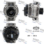 A24BH0107 SIDAT alternátor A24BH0107 SIDAT