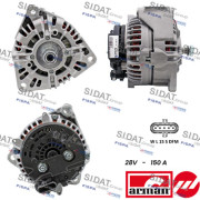 A24BH0138AS SIDAT alternátor A24BH0138AS SIDAT